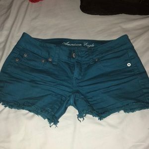 Blue shorts